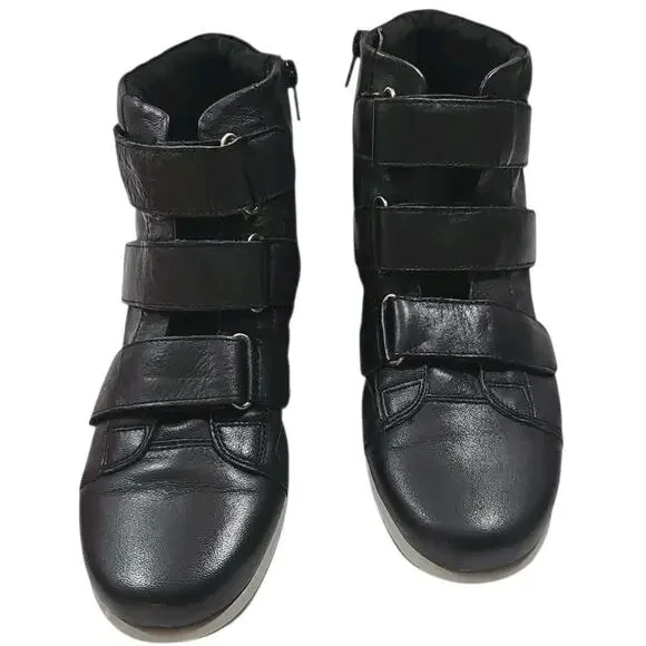 Aerosoles ~Woman Size 9M~ Black Leather Ankle Boots NEW!